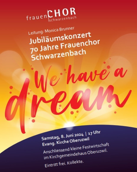 Jubiläumskonzert 70 Jahre Frauenchor Schwarzenbach (1/1)